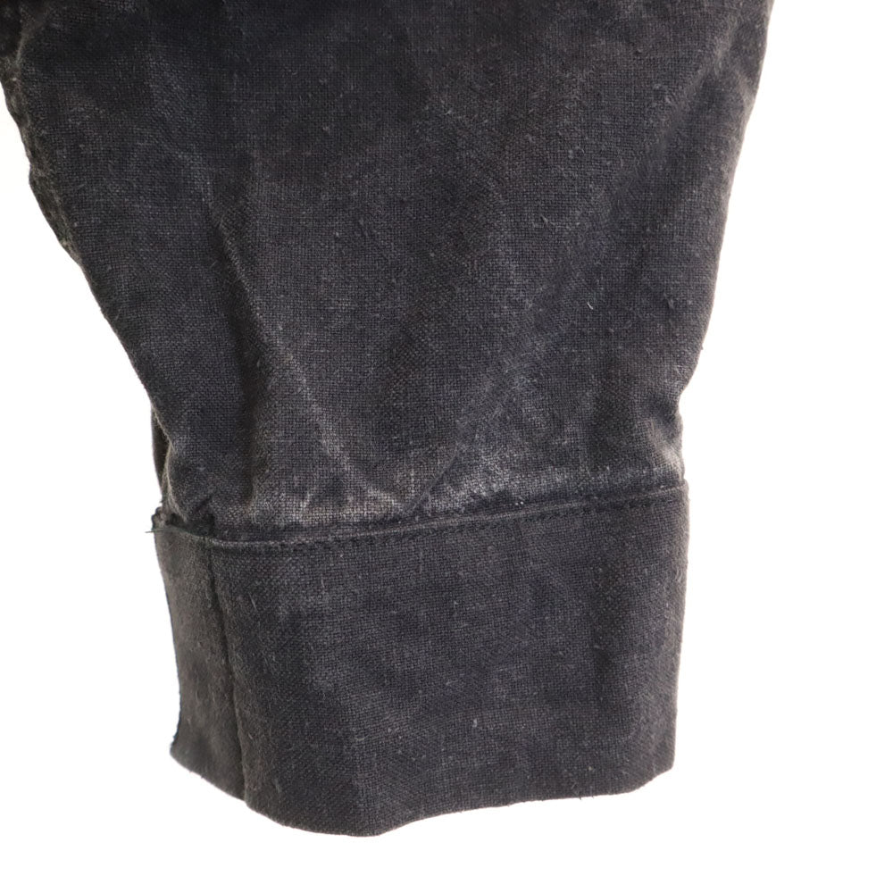 EAST GERMANY ARMY 東ドイツ軍 70s 80s ヴィンテージ ワークジャケット 48 チャコールグレー ミリタリー メンズ