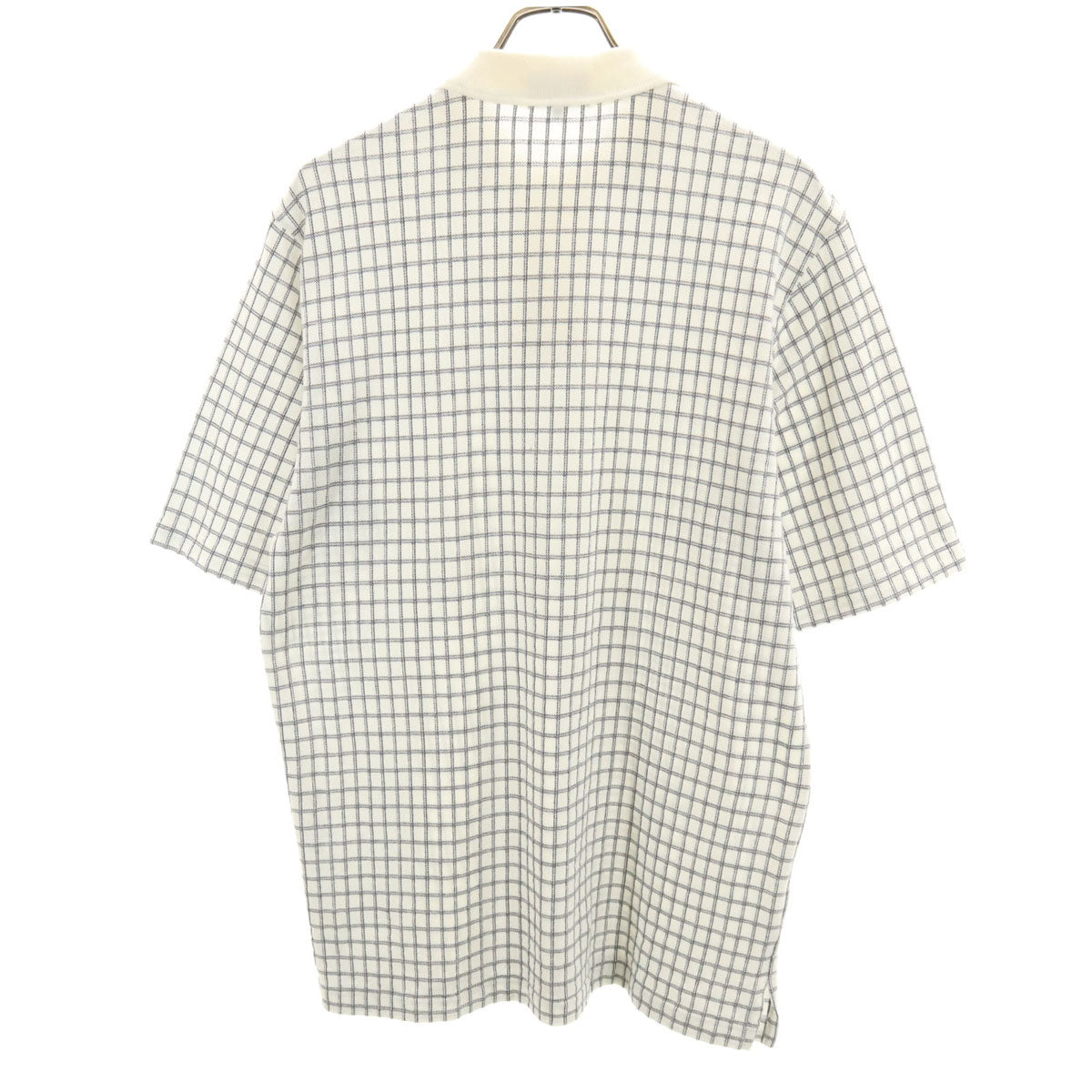 PEARLY GATES パーリーゲイツ 日本製 ゴルフ 半袖 ポロシャツ 2 ホワイト系 メンズ