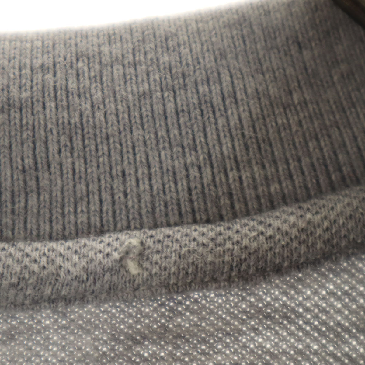 MAISON KITSUNE メゾンキツネ イタリア製 半袖 ポロシャツ M グレー メンズ