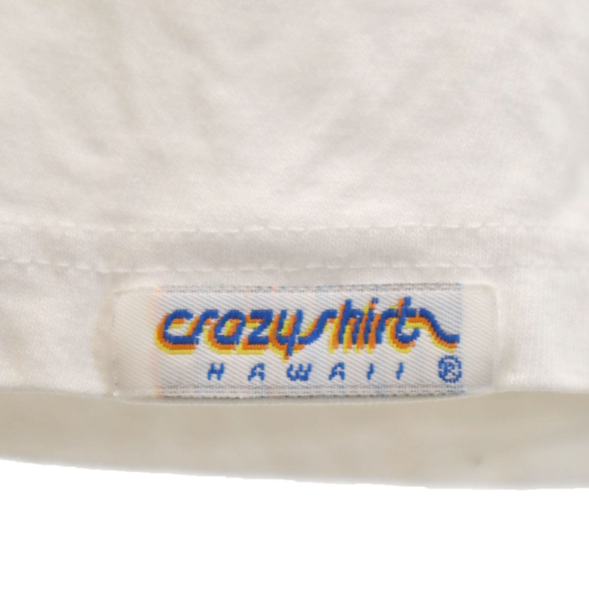 Crazy Shirt クレイジーシャツ 90s USA製 オールド 猫 半袖 Tシャツ M ホワイト系 メンズ