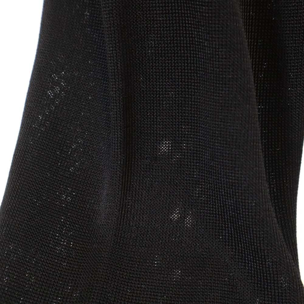 HERMES エルメス イタリア製 長袖 カットソー ブラック レディース