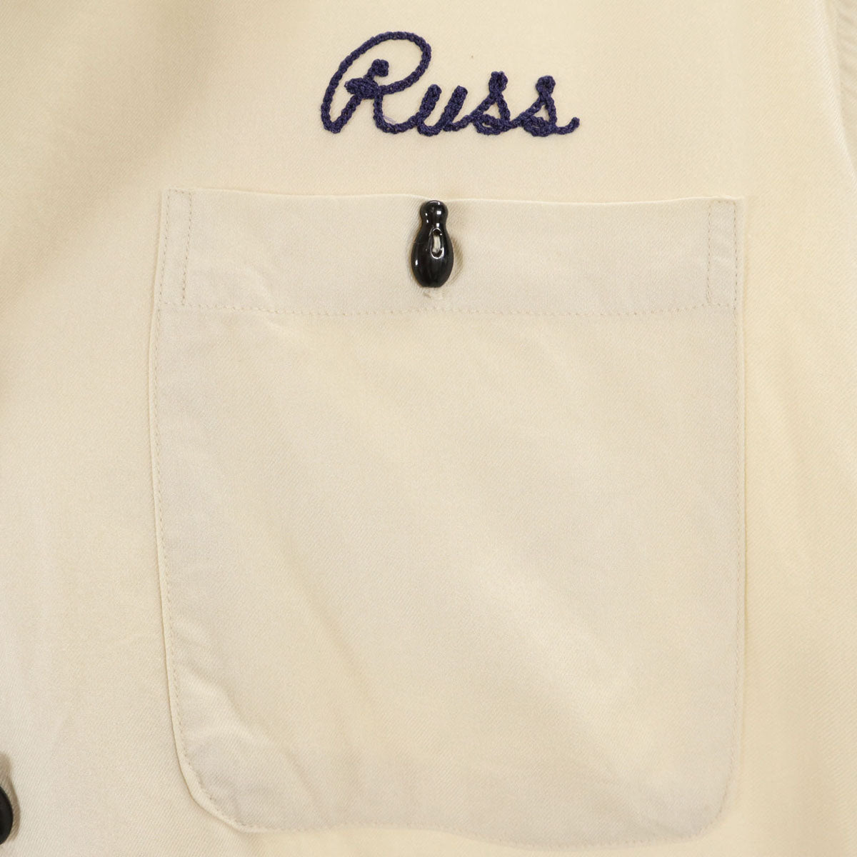 styleeyes スタイルアイズ 東洋エンタープライズ 半袖 ボウリングシャツ 15-151/2 ベージュ メンズ