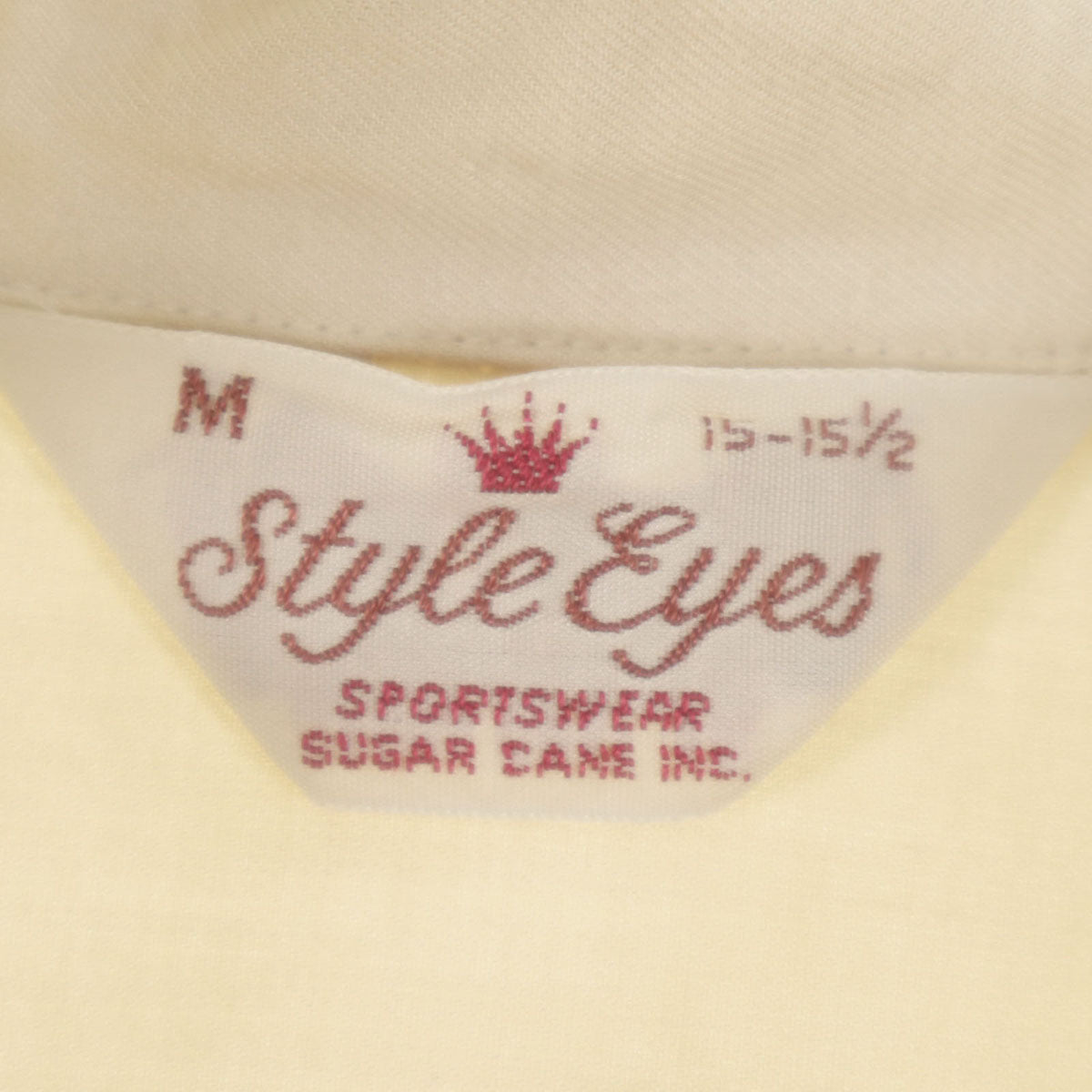styleeyes スタイルアイズ 東洋エンタープライズ 半袖 ボウリングシャツ 15-151/2 ベージュ メンズ