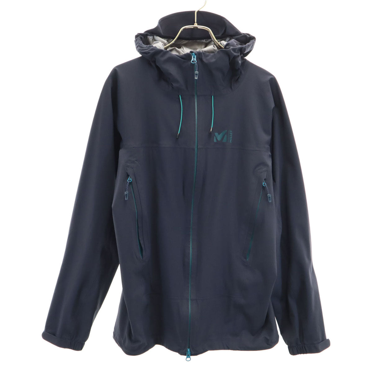 MILLET ミレー ティフォン50000 ストレッチ レインジャケット M ネイビー アウトドア メンズ