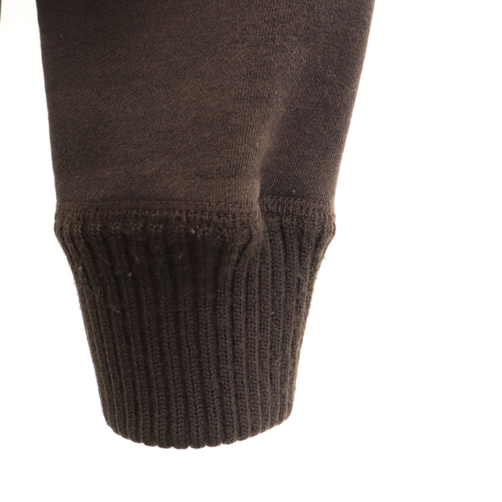 MAX&CO マックスアンドコー キルティング切り替え エルボーパッチ ライトダウンジャケット ブラウン レディース