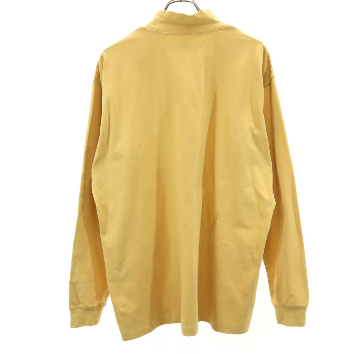 TANGRAM タングラム 長袖 モックネック Tシャツ L マスタード ロンT メンズ