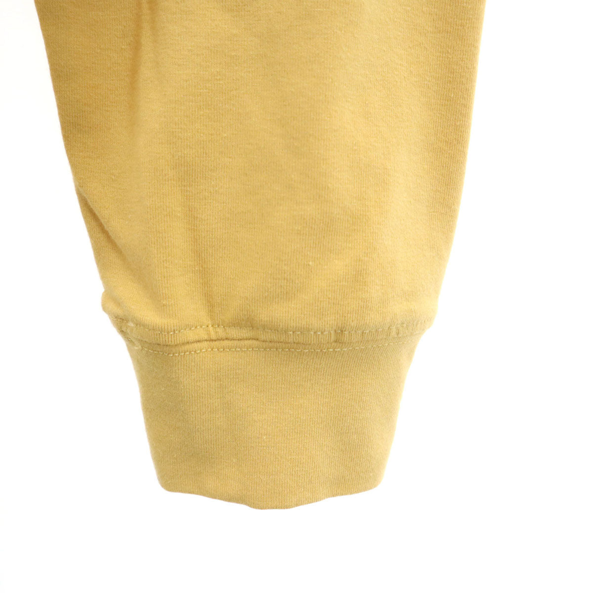 TANGRAM タングラム 長袖 モックネック Tシャツ L マスタード ロンT メンズ