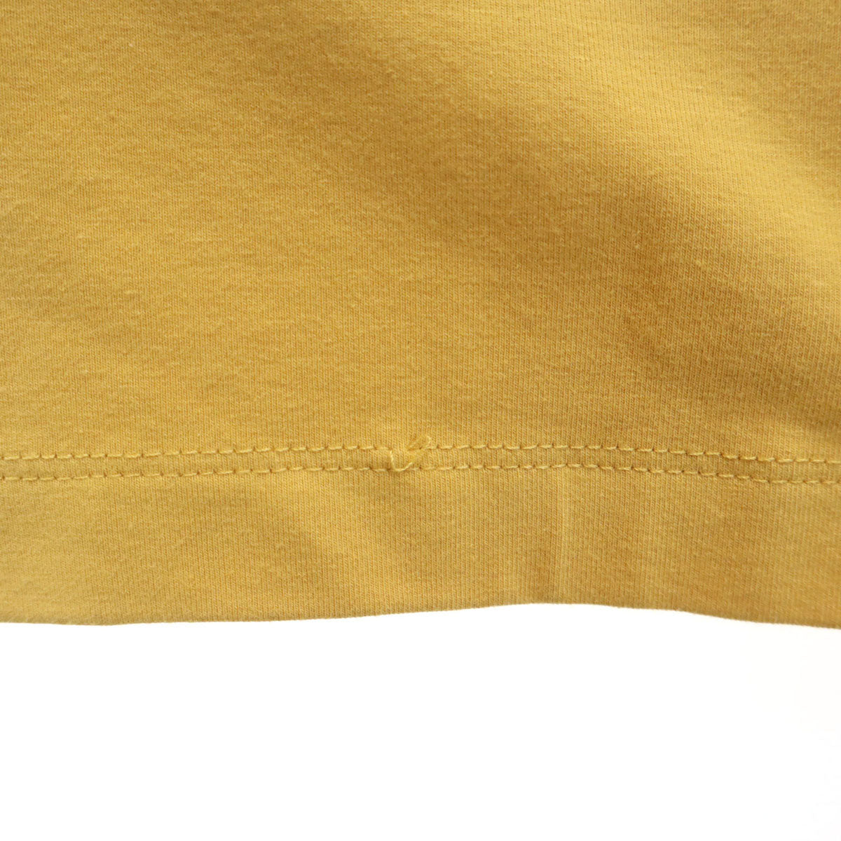 TANGRAM タングラム 長袖 モックネック Tシャツ L マスタード ロンT メンズ