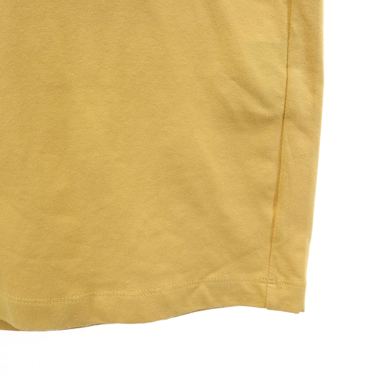 TANGRAM タングラム 長袖 モックネック Tシャツ L マスタード ロンT メンズ