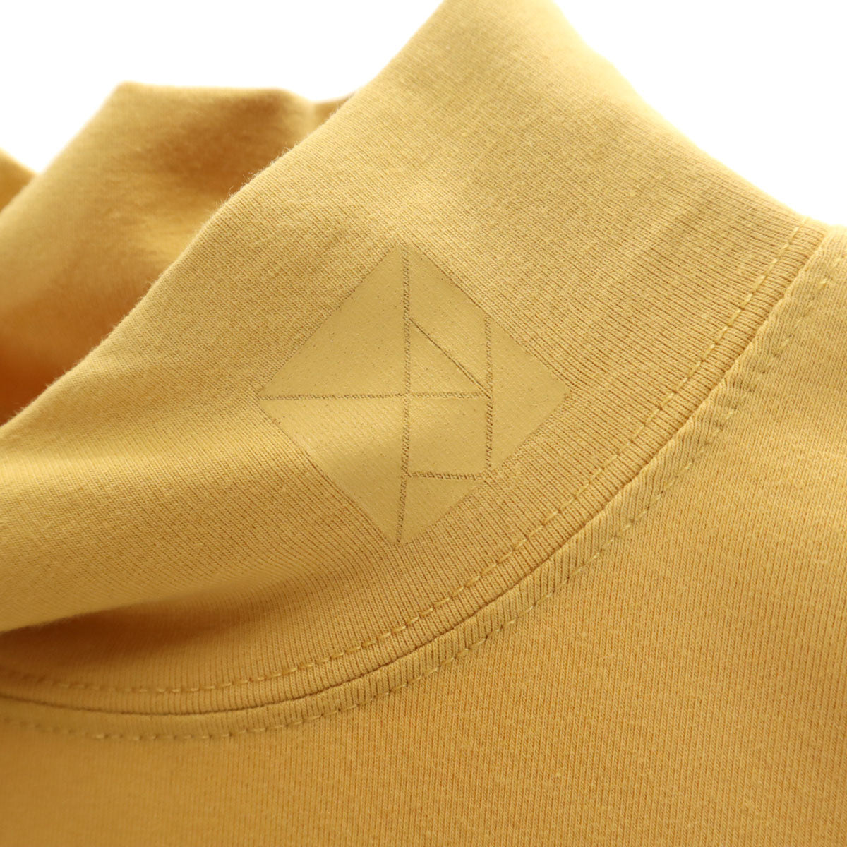 TANGRAM タングラム 長袖 モックネック Tシャツ L マスタード ロンT メンズ