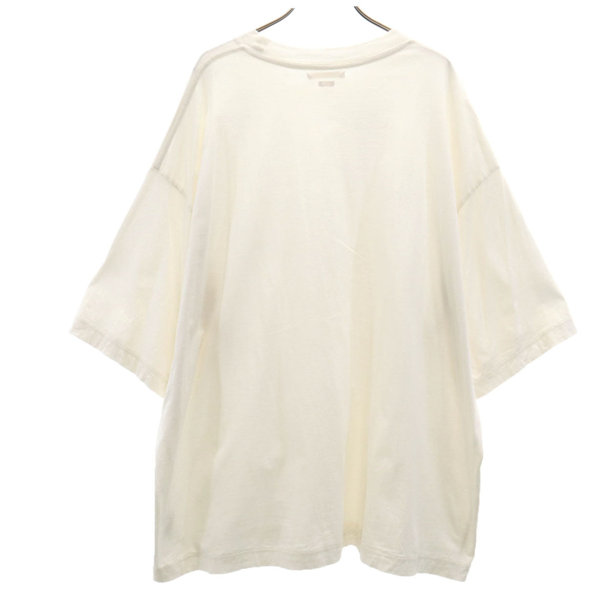 blurhms ブラームス 半袖 Tシャツ アイボリー 無地 メンズ