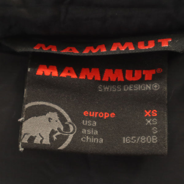 マムート ダウンジャケット XS/S チャコールブラック Mammut アウトドア メンズ