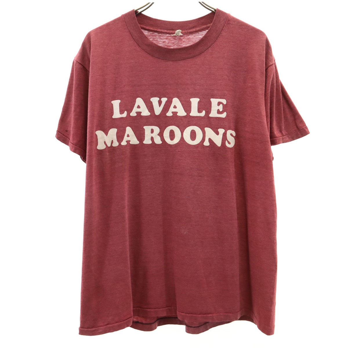 SCREEN STARS スクリーンスターズ 80s 90s USA製 オールド 半袖 Tシャツ XL レッド系 シングルステッチ レディース