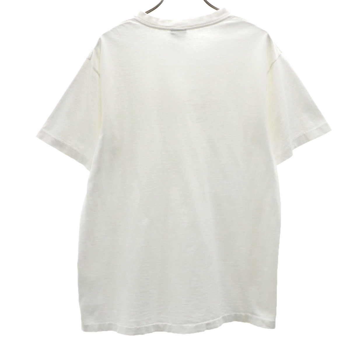 STUSSY ステューシー 90s USA製 オールド 紺タグ フランス空軍 戦闘機 D.520 半袖 Tシャツ M ホワイト シングルステッチ メンズ