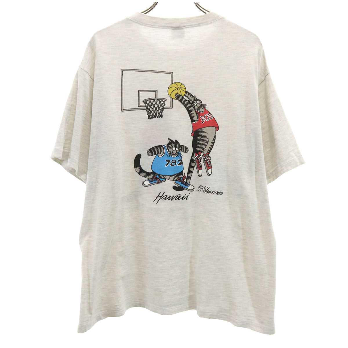 Crazy Shirt クレイジーシャツ 90s USA製 オールド キャット プリント