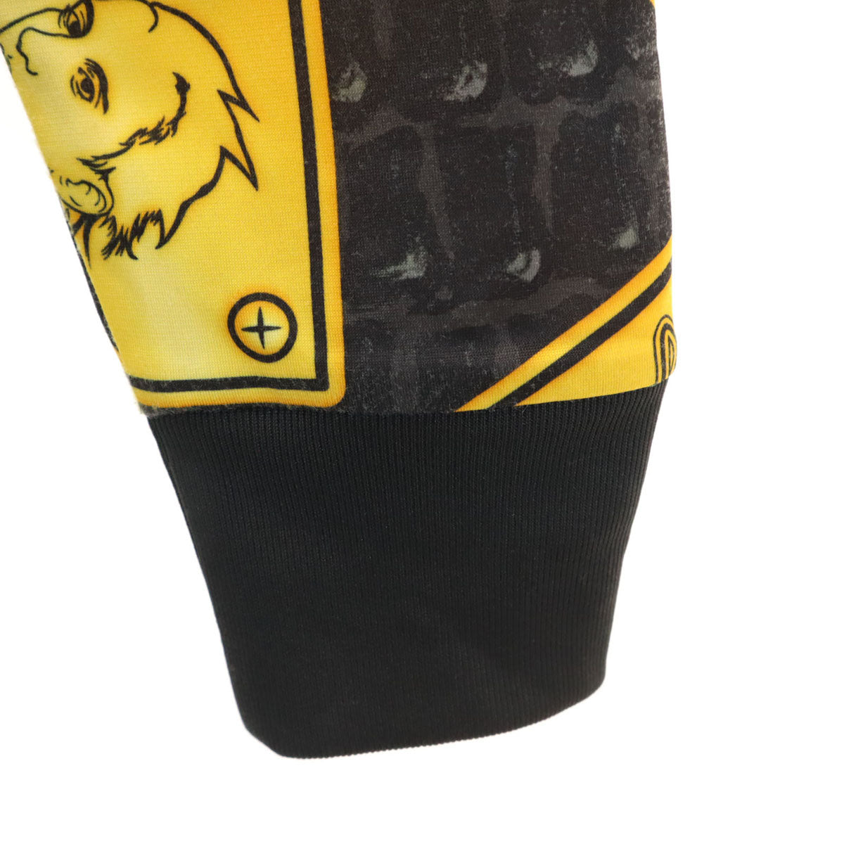 adidas Originals アディダスオリジナルス JEREMY SCOTT ジェレミースコット コラボライン 10周年記念 ゴールドプレート総柄 トラックジャケット O ブラック ジャージ レディース