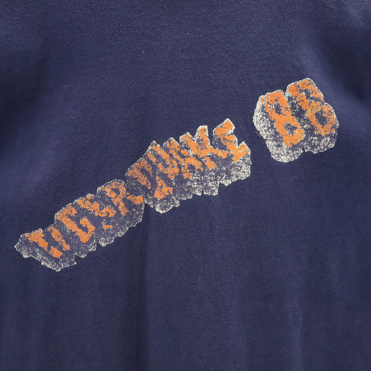 FRUIT OF THE LOOM フルーツオブザルーム 80s USA製 ヴィンテージ 半袖 Tシャツ XL ネイビー シングルステッチ メンズ