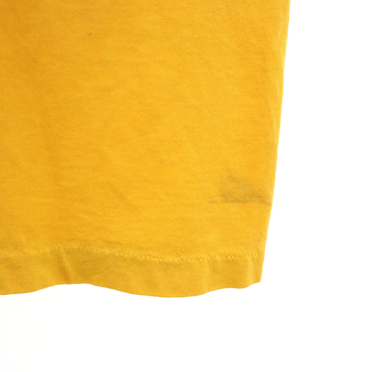 Hanes ヘインズ 90s USA製 オールド 半袖 Tシャツ XL イエロー系 シングルステッチ メンズ