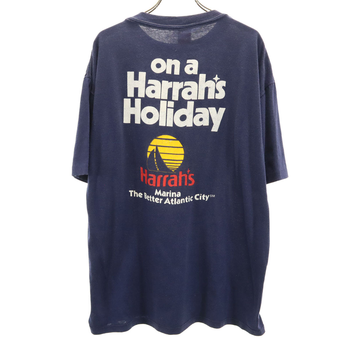 THUNDERBIRD SPORTSWEAR サンダーバードスポーツウェア 90s USA製 オールド 半袖 Tシャツ XL ネイビー シングルステッチ メンズ