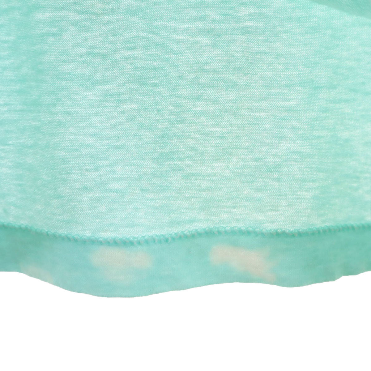 90s オールド 羊 プリント 半袖 Tシャツ ミントブルー シングルステッチ レディース