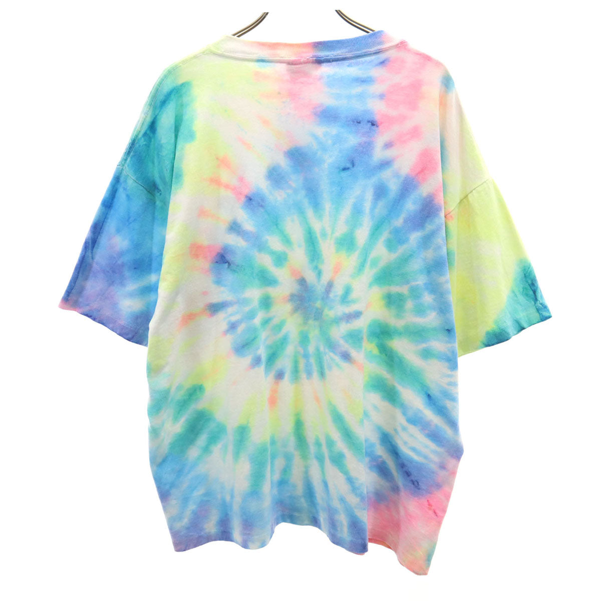 GET LUCKY 90s オールド タイダイ柄 半袖 Tシャツ F シングルステッチ メンズ