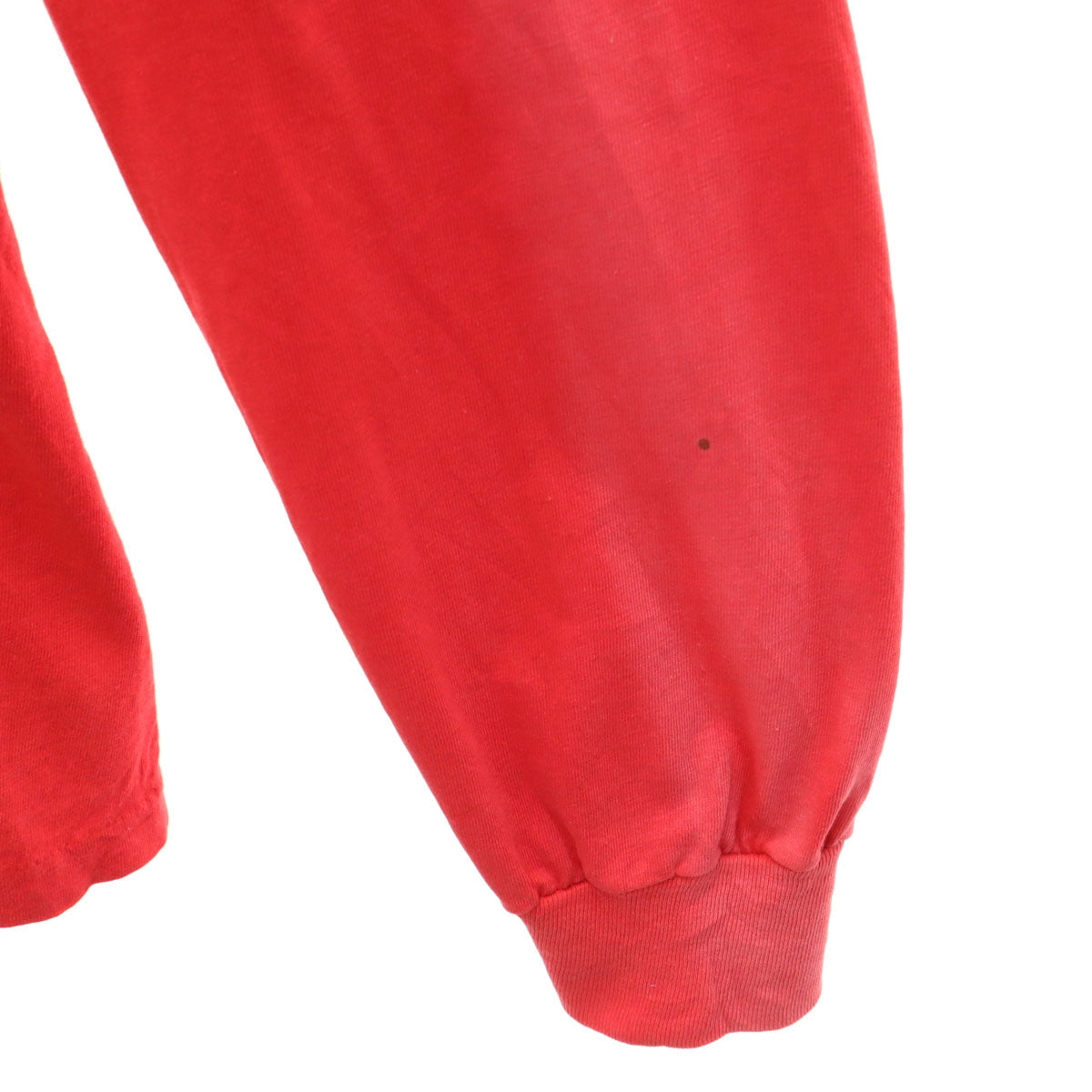 Hanes ヘインズ 90s USA製 オールド 長袖 Tシャツ L レッド メンズ