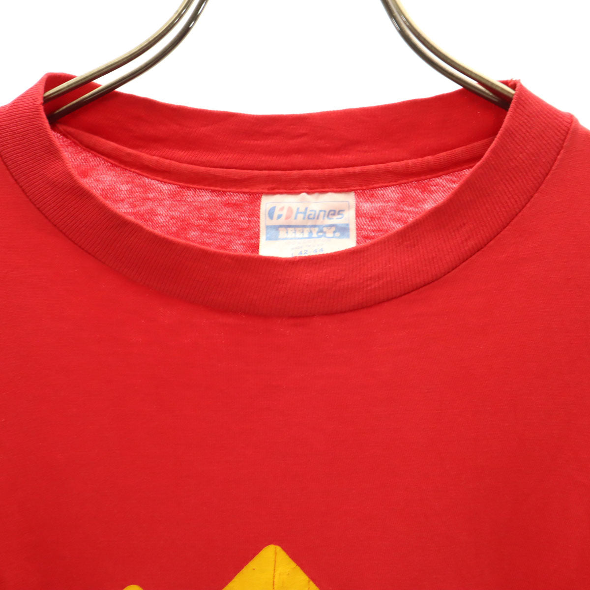 Hanes ヘインズ 90s USA製 オールド 長袖 Tシャツ L レッド メンズ