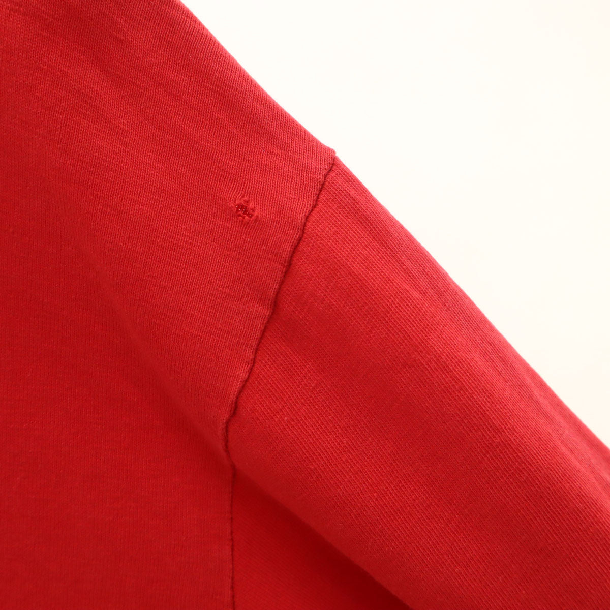 Hanes ヘインズ 90s USA製 オールド 長袖 Tシャツ L レッド メンズ