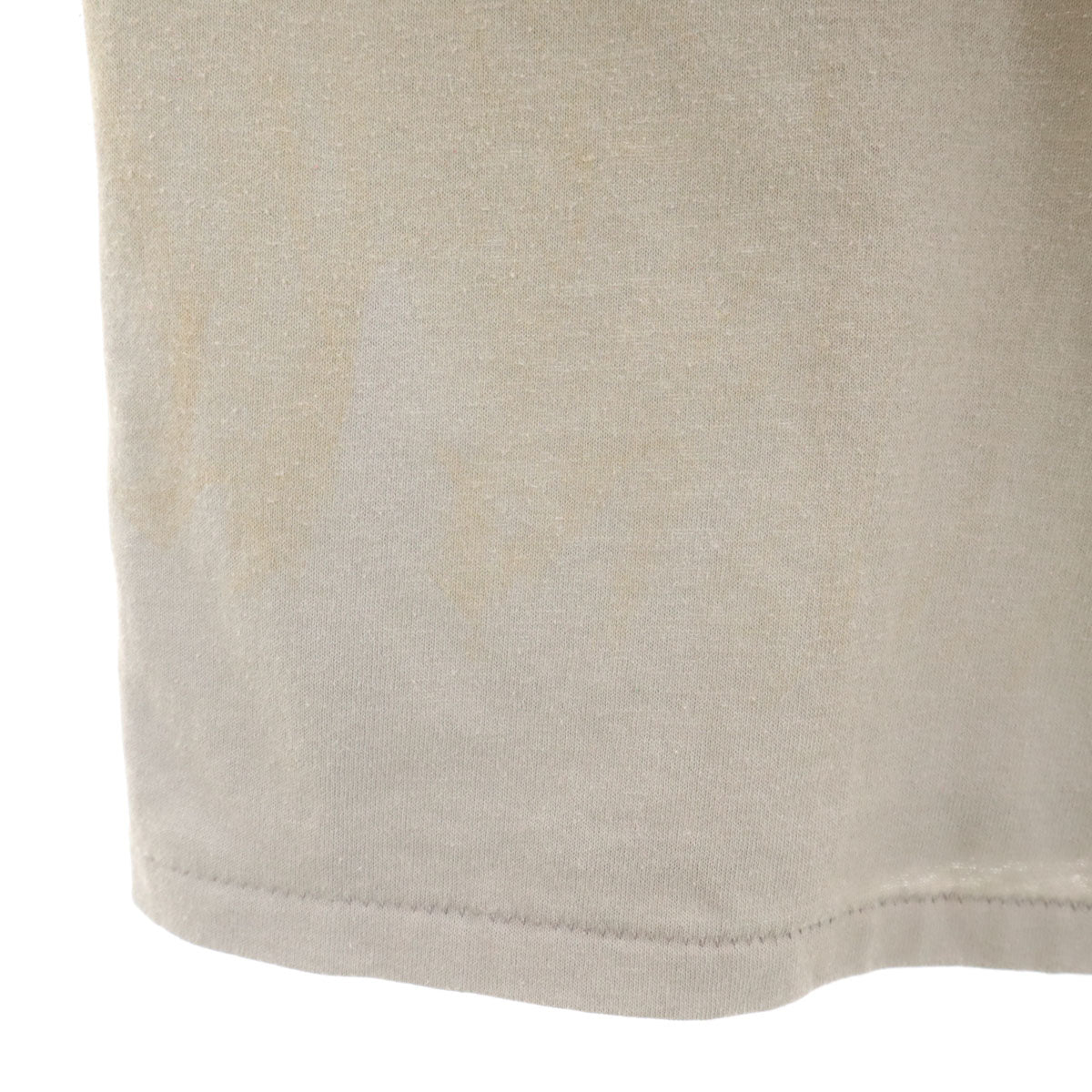 Majestic ATHLETIC マジェスティックアスレティック 90s USA製 オールド 半袖 Vネック ゲーム シャツ XL グレー メンズ