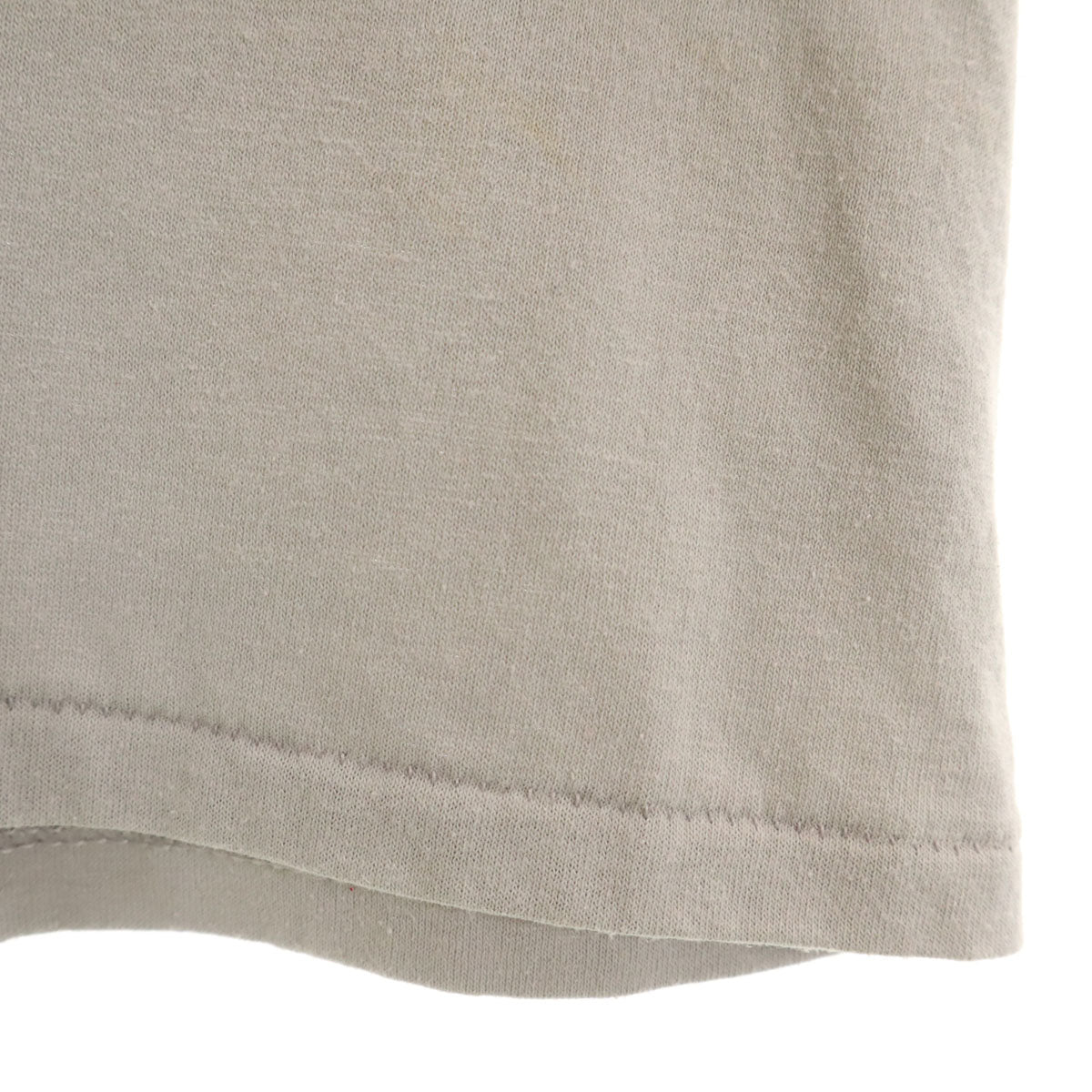 Majestic ATHLETIC マジェスティックアスレティック 90s USA製 オールド 半袖 Vネック ゲーム シャツ XL グレー メンズ