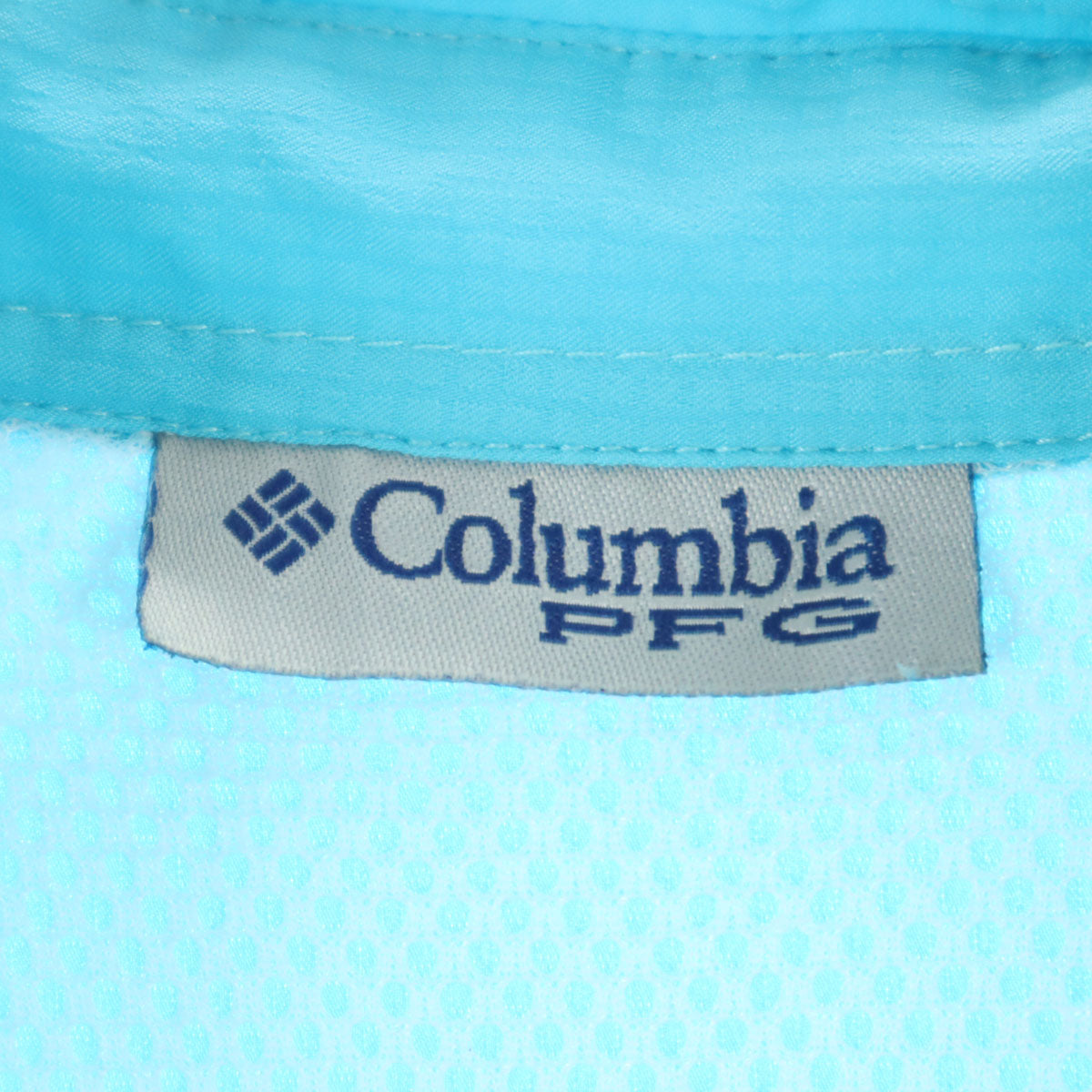 Columbia PFG コロンビアピーエフジー 半袖 フィッシング シャツ ブルー系 アウトドア メンズ