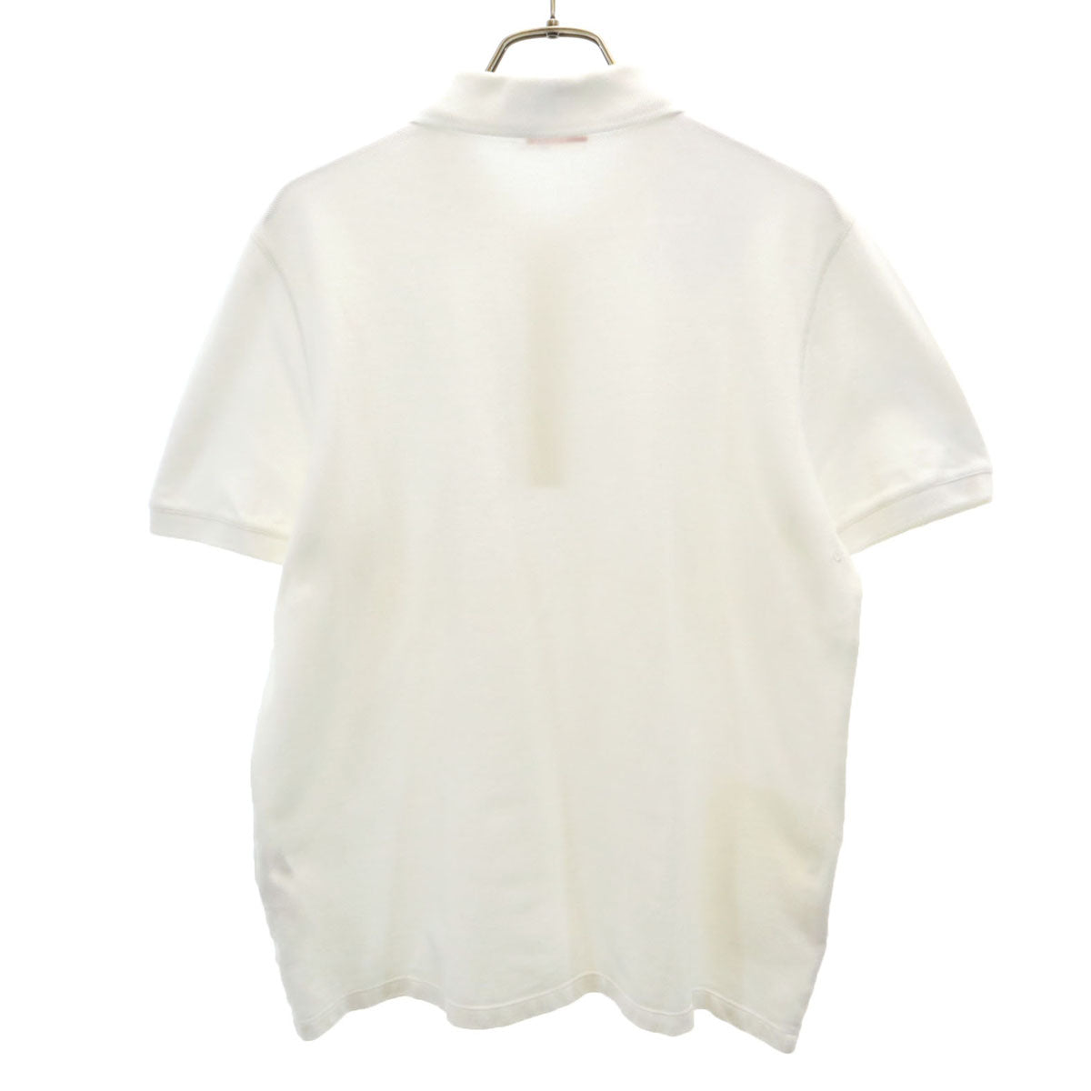 PRADA プラダ 半袖 ポロシャツ S ホワイト メンズ
