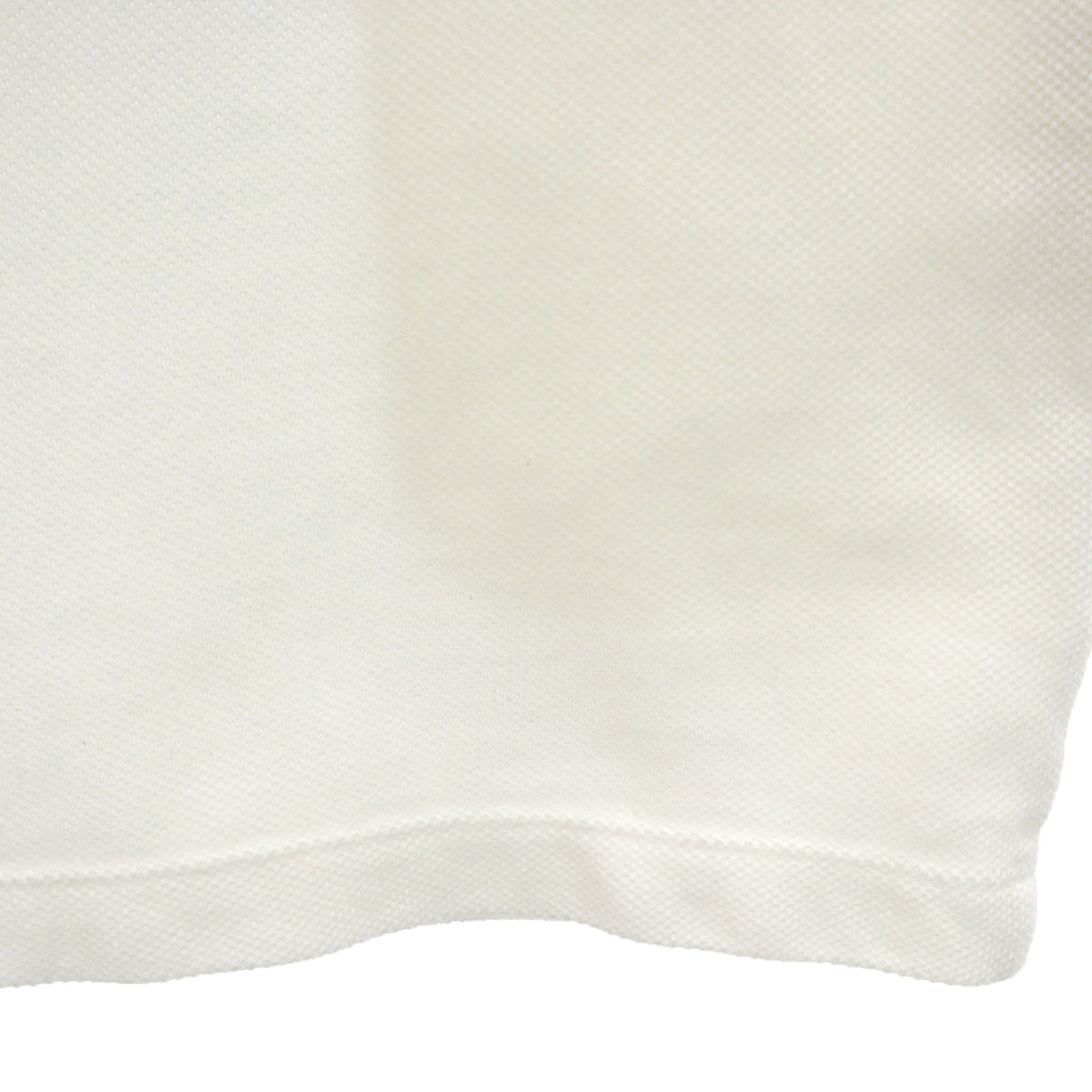 PRADA プラダ 半袖 ポロシャツ S ホワイト メンズ