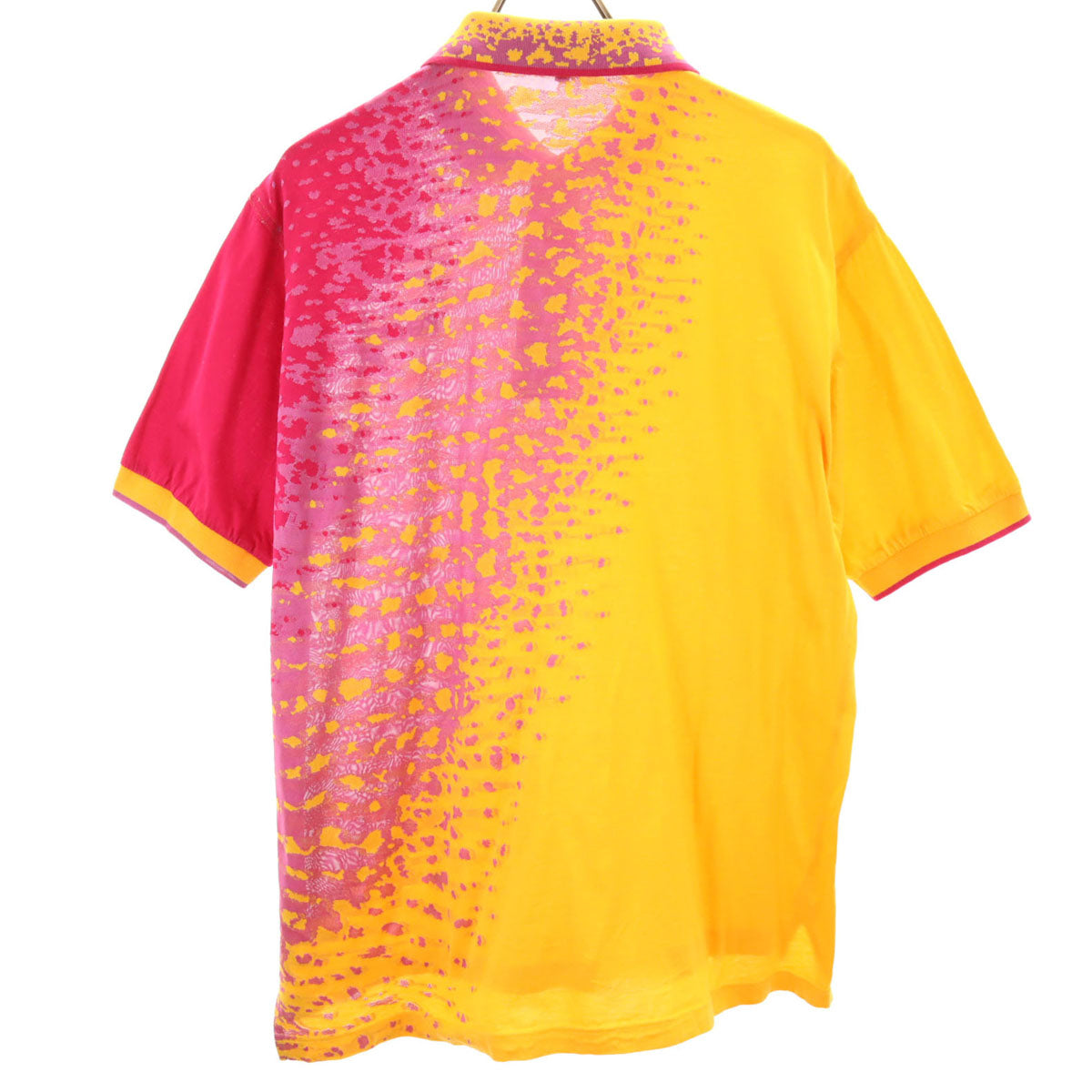 KENZO GOLF ケンゾーゴルフ 90s 日本製 オールド 半袖 ポロシャツ 3 オレンジ系 メンズ