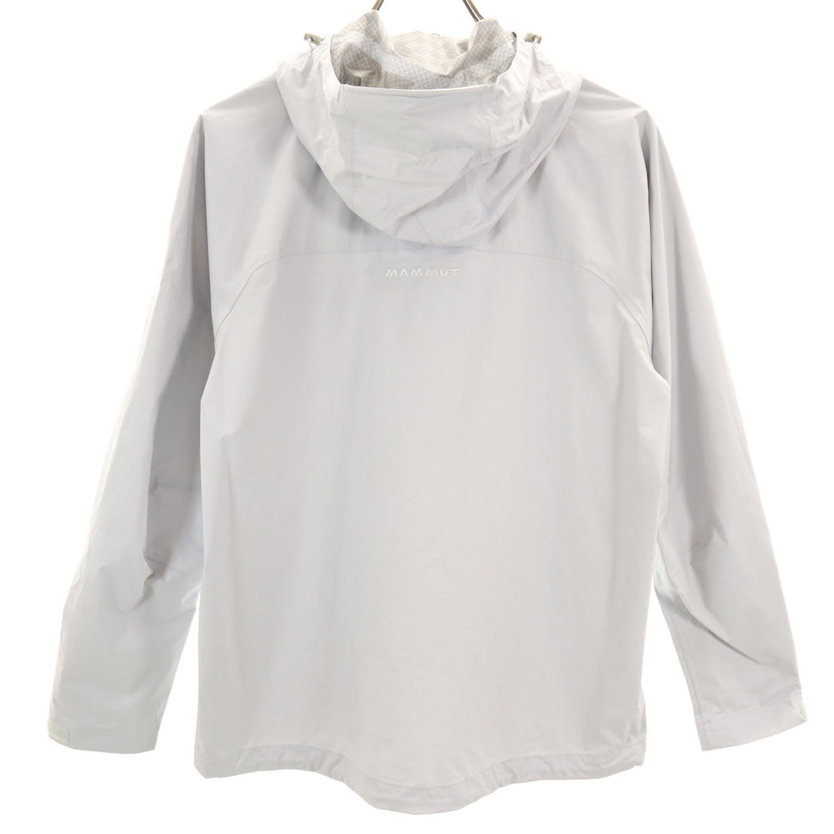 Mammut マムート マイクロレイヤー ジャケット S グレー 収納袋付き アウトドア レディース