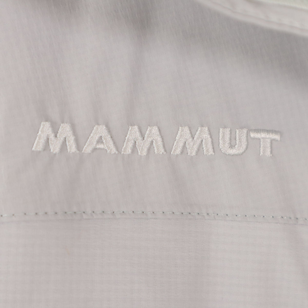 Mammut マムート マイクロレイヤー ジャケット S グレー 収納袋付き アウトドア レディース