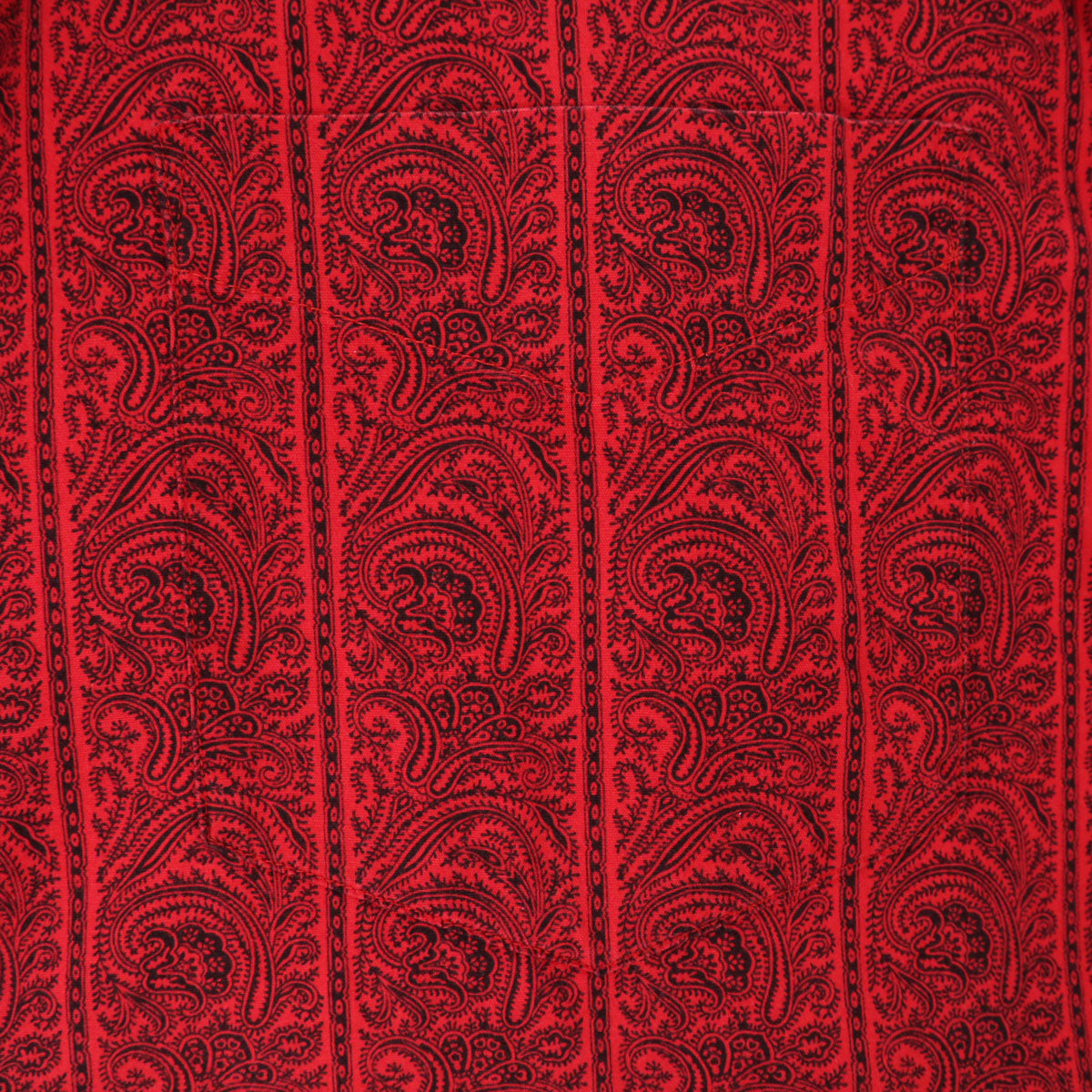 GAP ギャップ 90s オールド ペイズリー柄 長袖 ボタンダウンシャツ XL レッド メンズ