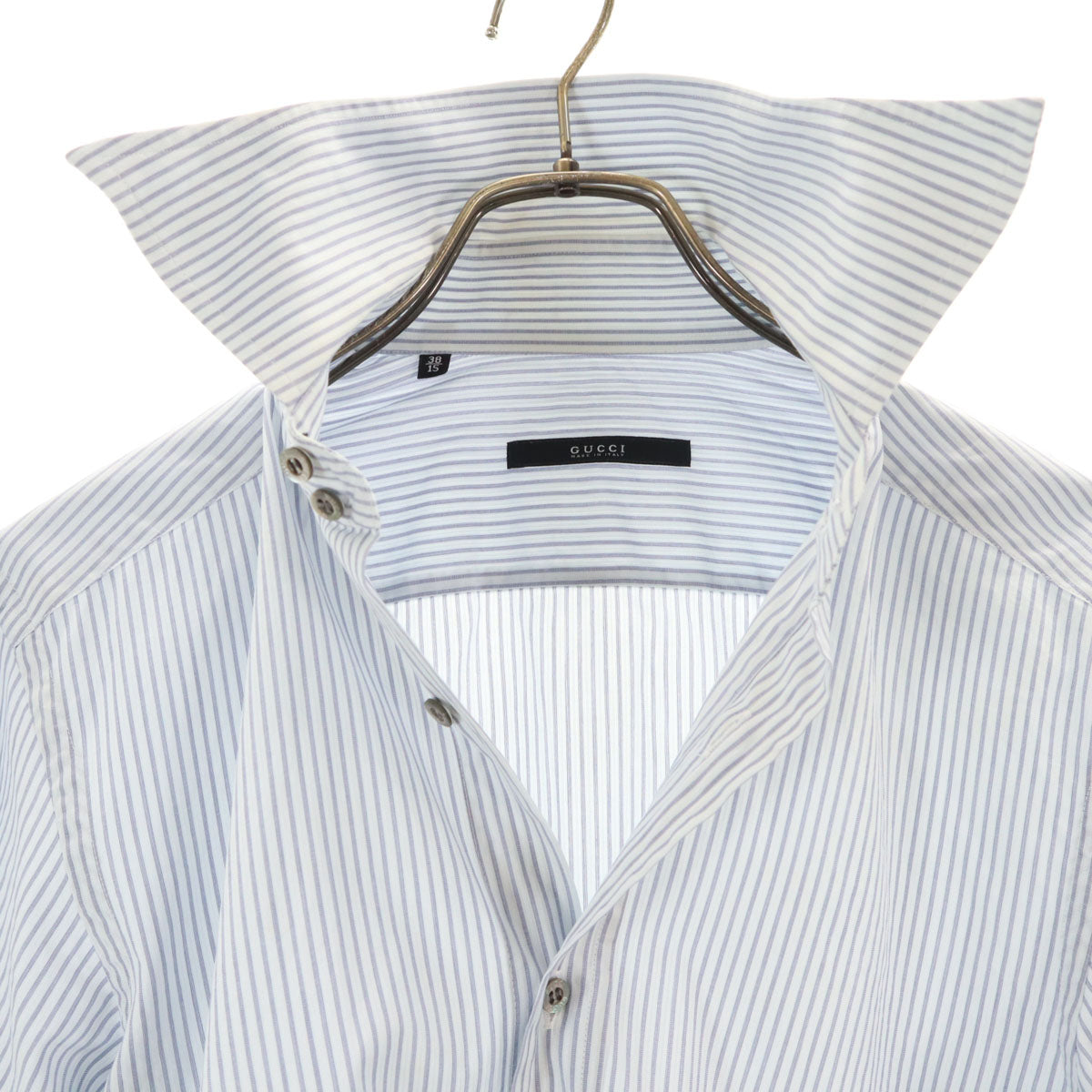 GUCCI ストライプ柄 長袖シャツ