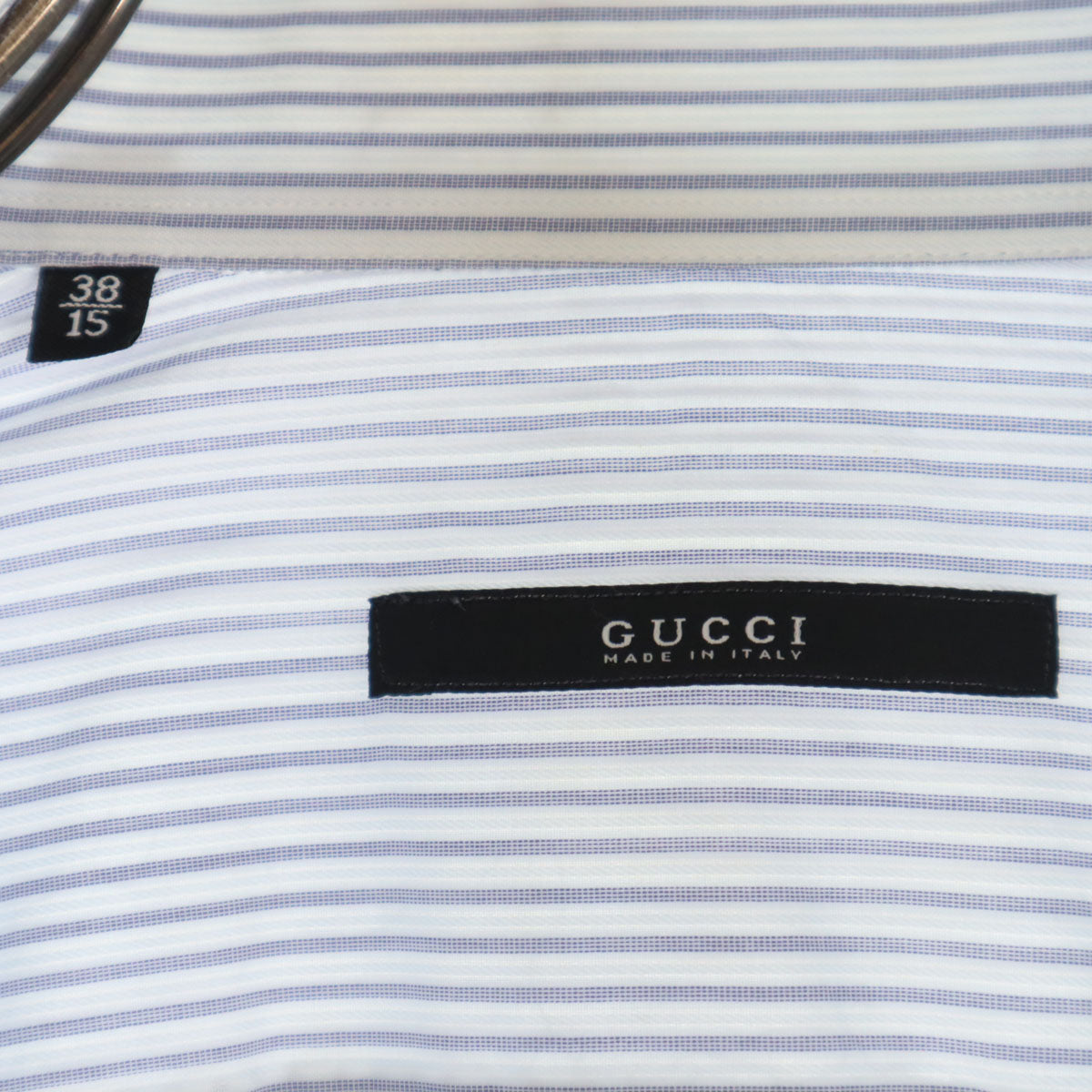 GUCCI ストライプ柄 長袖シャツ