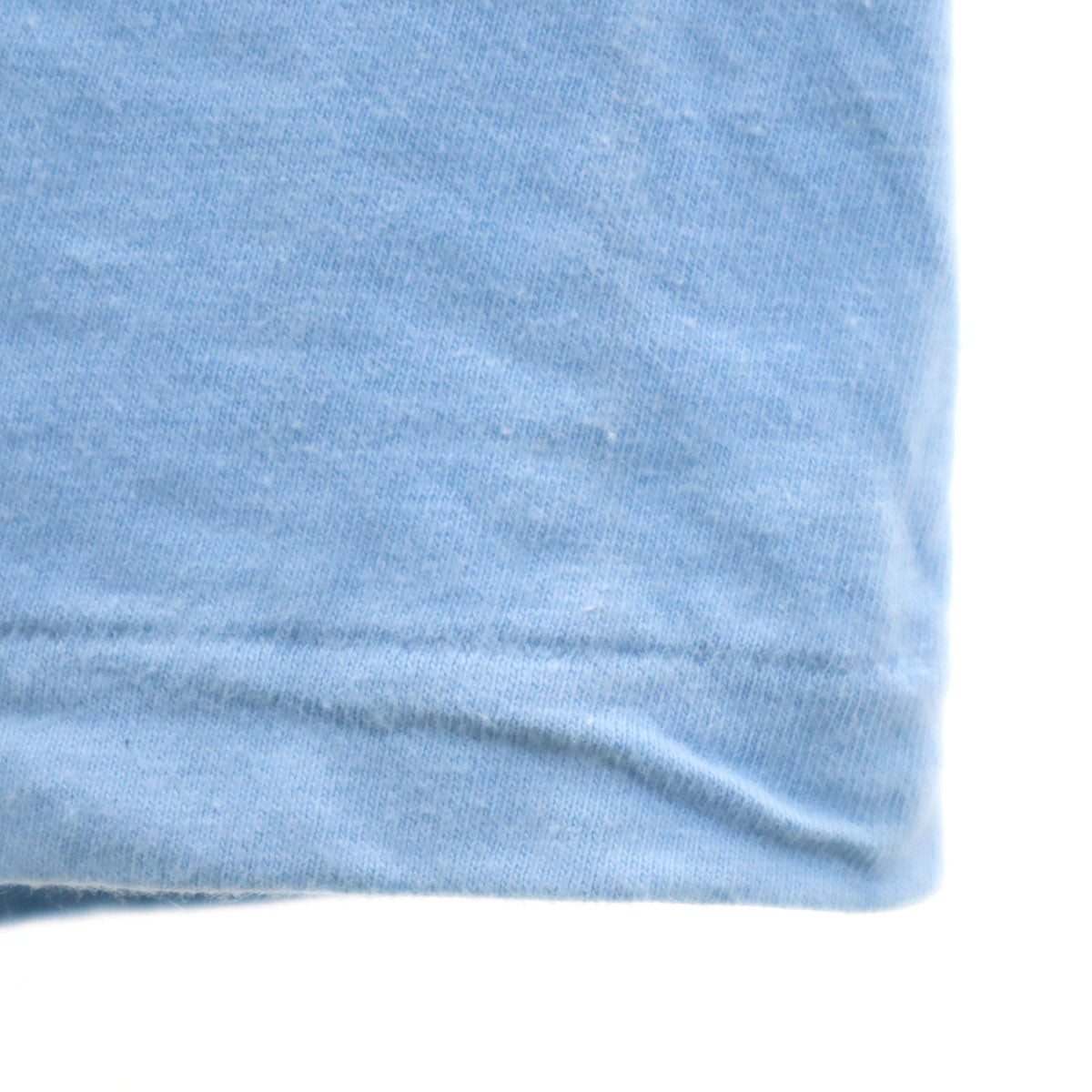 Hanes ヘインズ 90s USA製 オールド Darby Dental Supply 半袖 Tシャツ XL 水色 BEEFY-T シングルステッチ 企業モノ メンズ