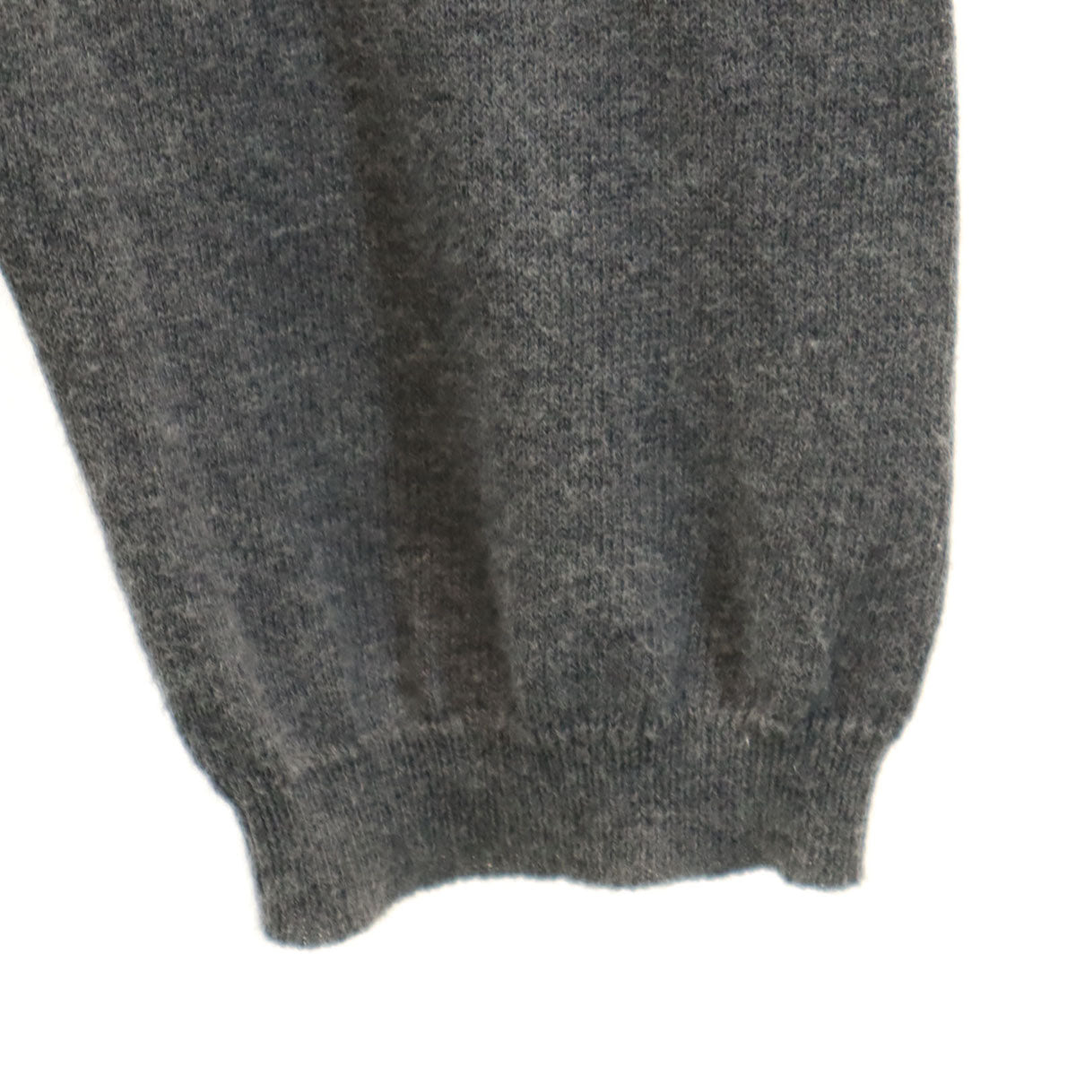 MIUMIU ミュウミュウ イタリア製 長袖 ニット 42 チャコールグレー セーター レディース