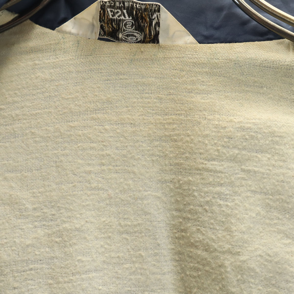 WEST WIND 70s 80s ヴィンテージ バックプリント カレッジ コーチジャケット S ネイビー メンズ