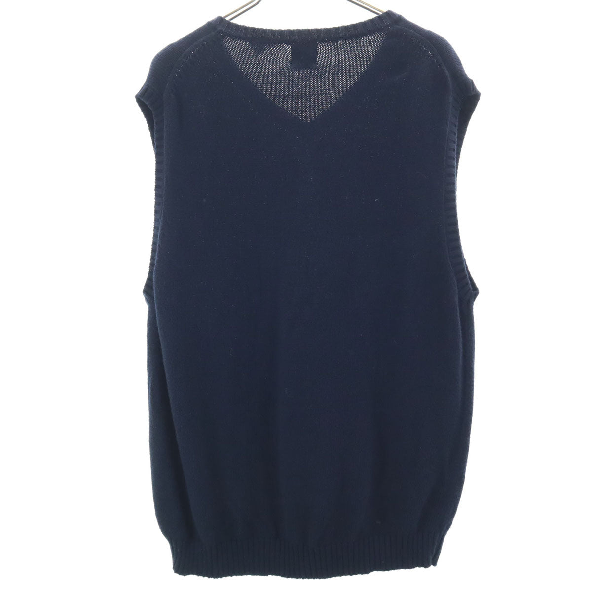 GAP ギャップ オールド Vネック ニットベスト M ネイビー メンズ