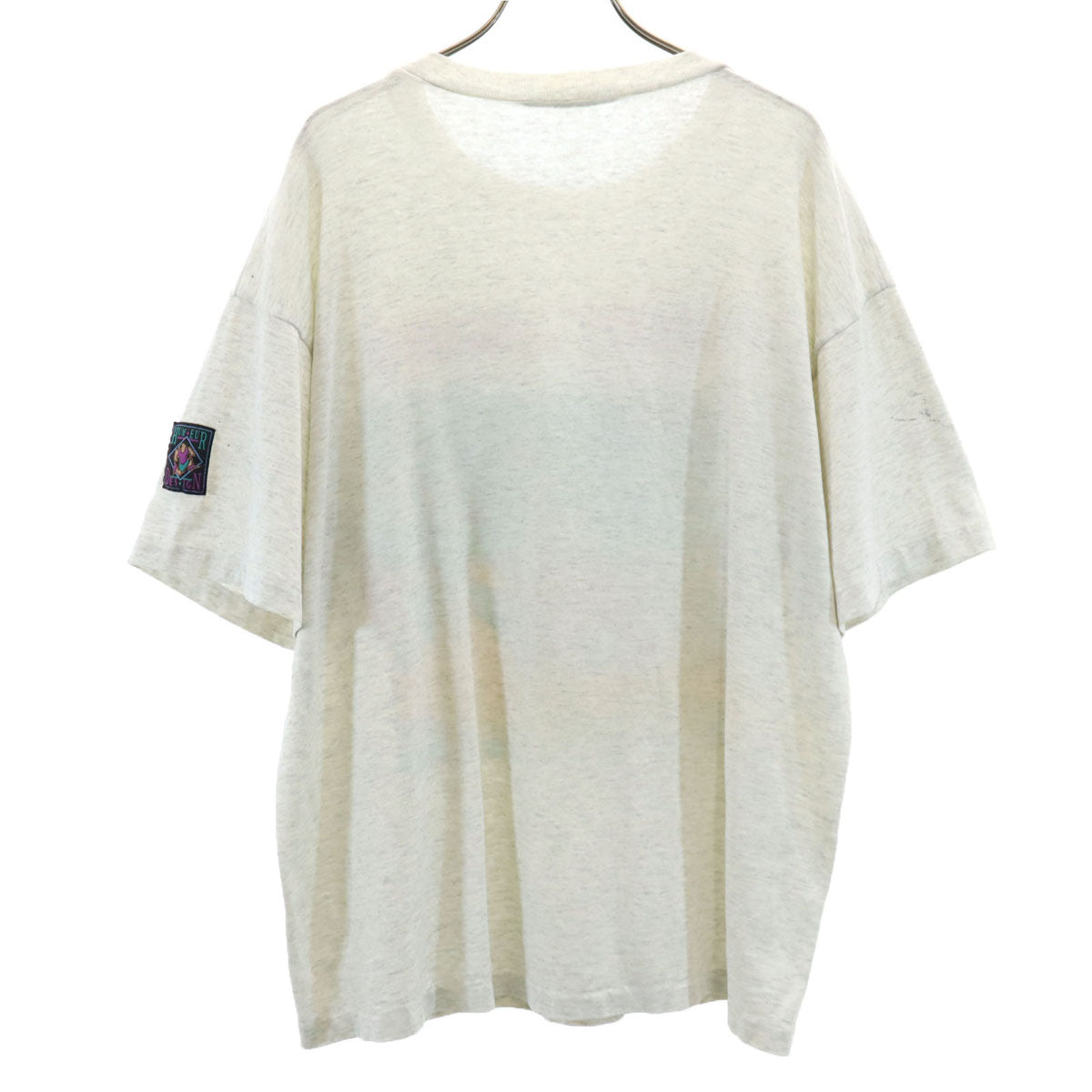 90s オールド 半袖 Tシャツ グレー シングルステッチ メンズ