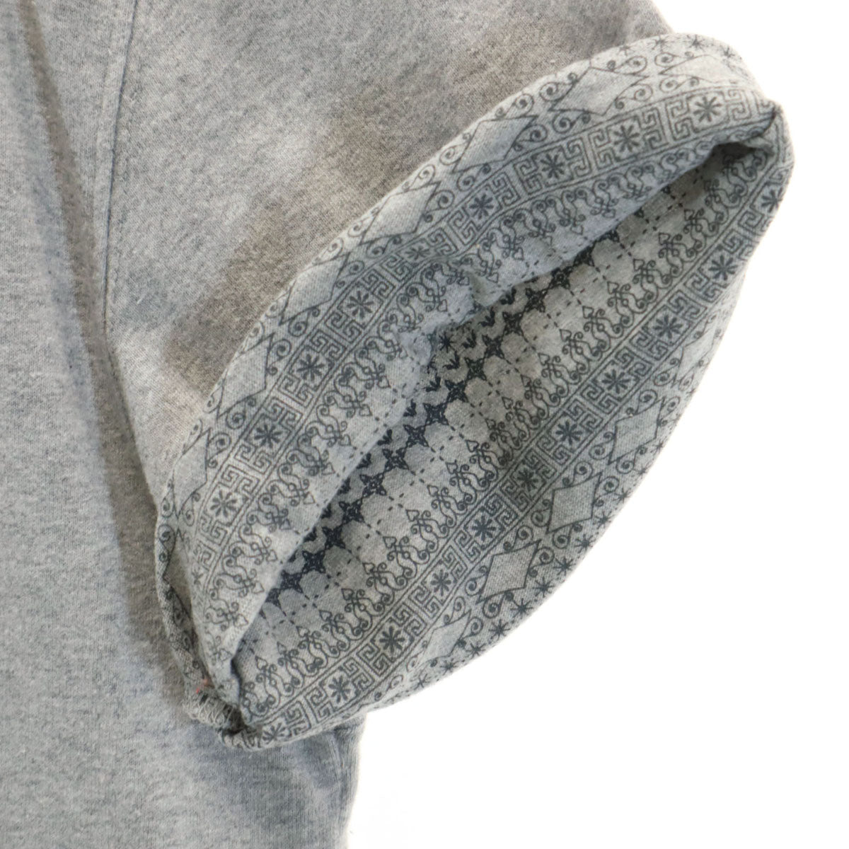 VICIOUS 半袖 Tシャツ グレー メンズ