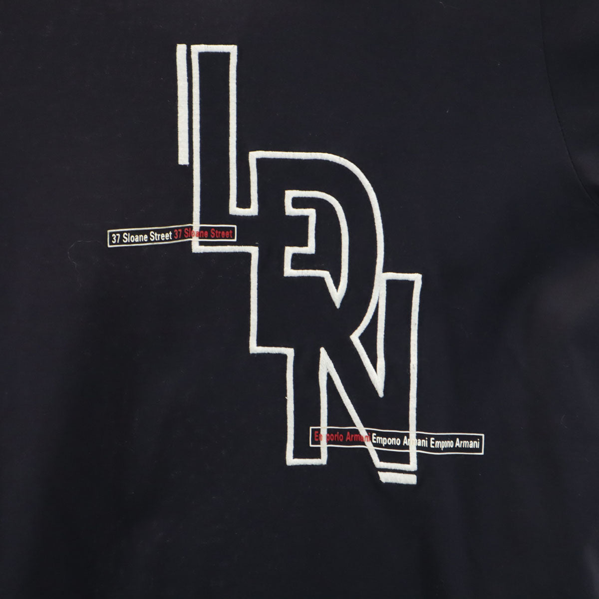 Emporio Armani エンポリオアルマーニ 半袖 Tシャツ XXL 黒 ビックサイズ メンズ