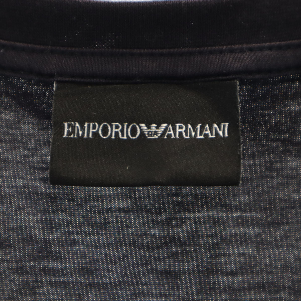 Emporio Armani エンポリオアルマーニ 半袖 Tシャツ XXL 黒 ビックサイズ メンズ