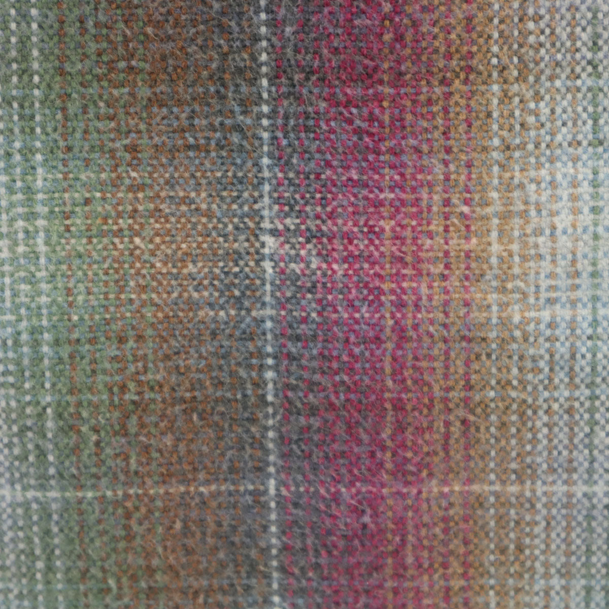 DOLMEN 60s 70s グランパ チェック柄 長袖 ハーフボタン グランパ シャツ プルオーバー メンズ