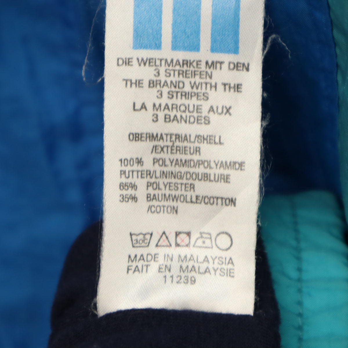 adidas アディダス 80s ヴィンテージ トレフォイルロゴ ウインドブレーカー M グリーン系 メンズ