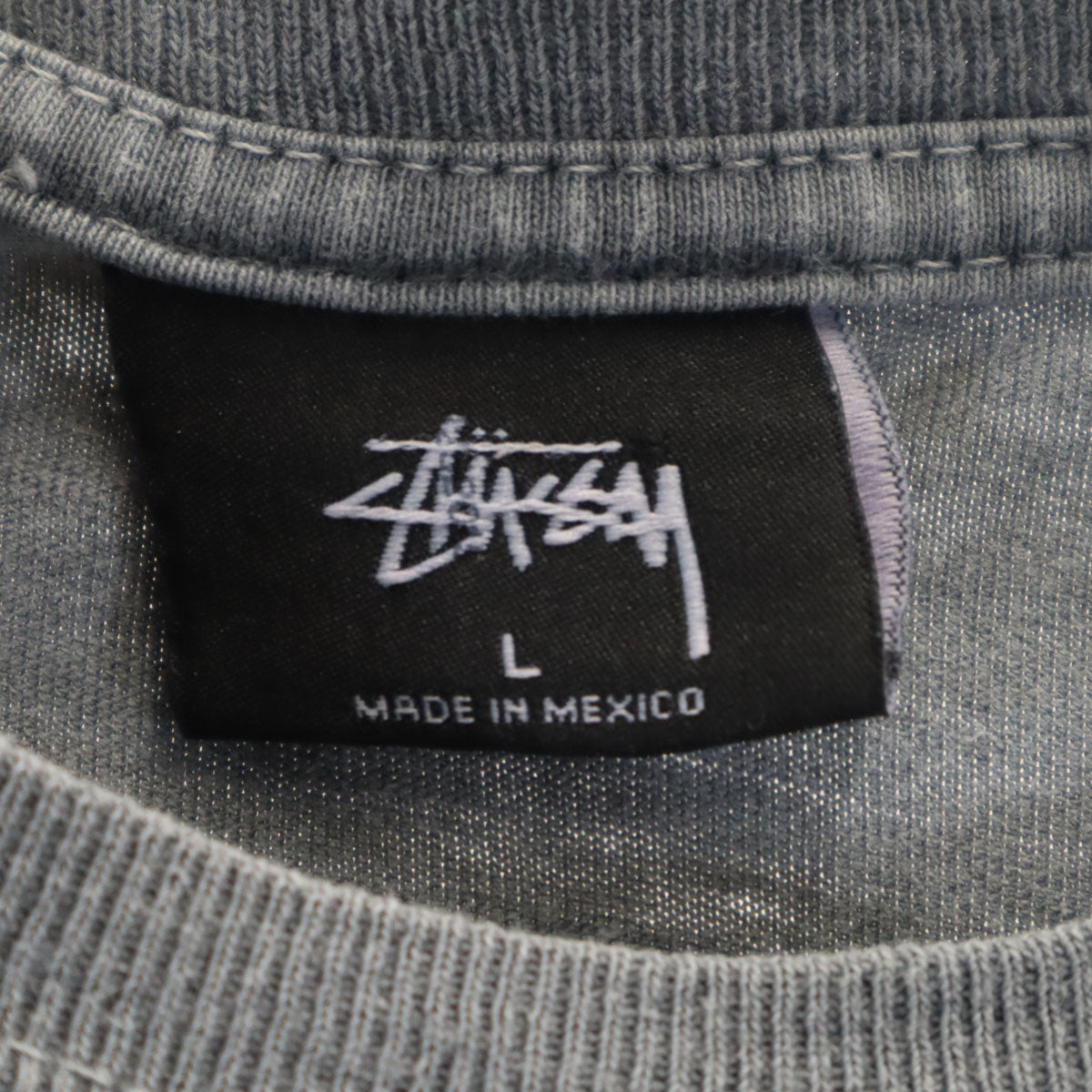 STUSSY ステューシー 半袖 Tシャツ L グレー メンズ